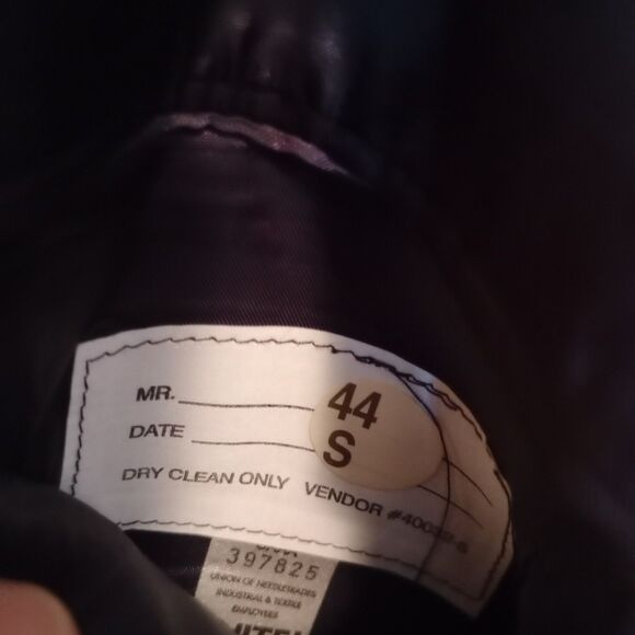 Vintage Stafford Executive‎ Worsted Wool Sport Coat Blazer Jacket Men's  44S - Picture 9 of 10